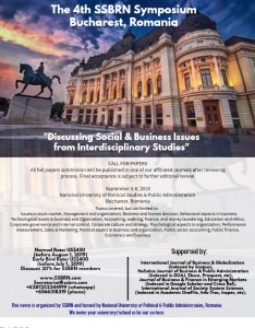 The 4th SSBRN Symposium in Bucharest, Romania