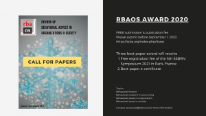 RBAOS Award 2020