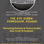 The 6th SSBRN Symposium 2022 – Lublin, Poland