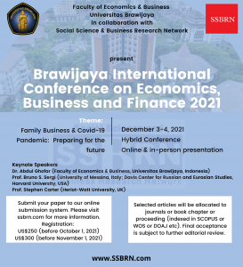 Brawijaya International Conference on Economics, Business and Finance 2021